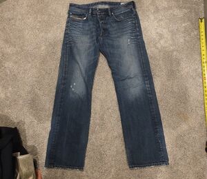 Diesel Dark Blue Straight Jeans- Made In Romania-RARE